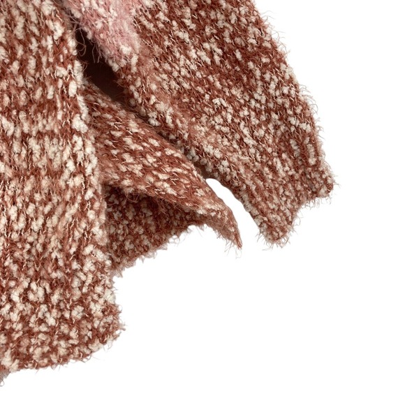 LC Lauren Conrad Sweater Womens XL Beige Pink Knit Turtleneck Slit Pullover - Picture 13 of 16